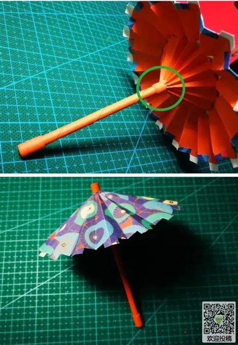 怎么用普通纸自制油纸伞(怎么用a4纸自制油纸)